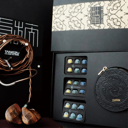 Tangzu FUDU Verse 2 II Hybrid 1DD+2BA Driver In-Ear Ebony Brass Shell Detachable Cable DUFU Earphone