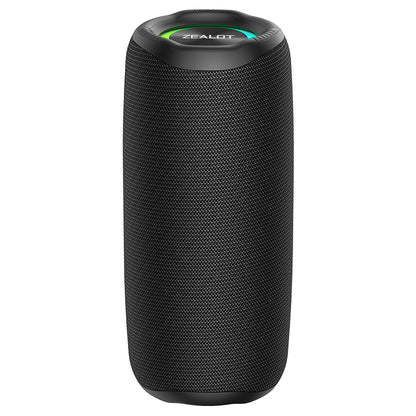 Zealot MP2 20W RGB Light Portable Outdoor IPX5 AUX/USB/Micro SD/Bluetooth 5.4 Rechargeable Speaker