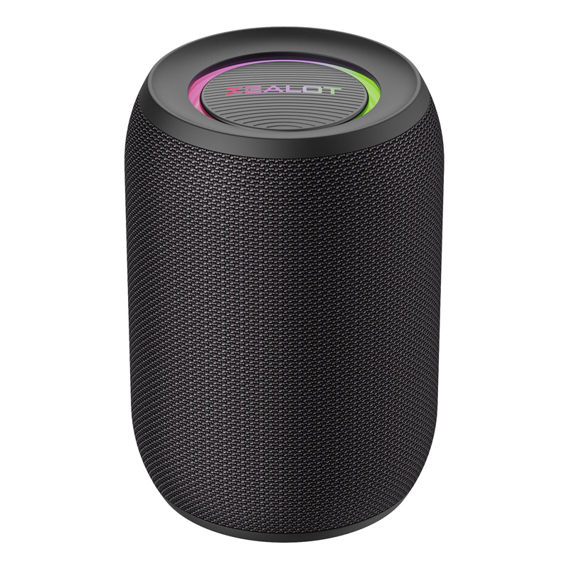 Zealot S32 Pro 360 Surround Sound RGB Light Portable Outdoor IPX5 USB/Micro SD/Bluetooth 5.2 Speaker
