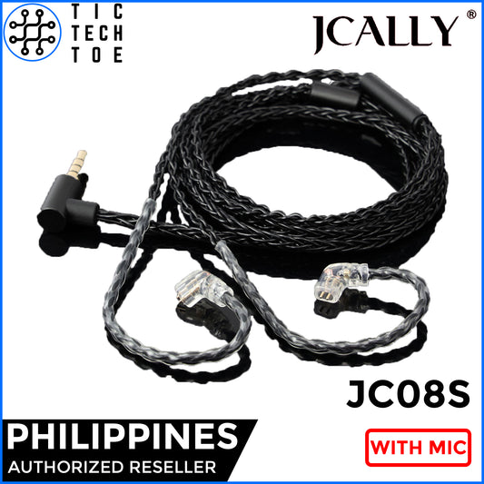 JCALLY JC08S 8-Core Braided Upgrade Cable with Mic