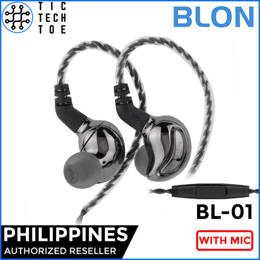 BLON BL-01 / BL01 01 HiFi Dynamic Driver Earphones with Mic