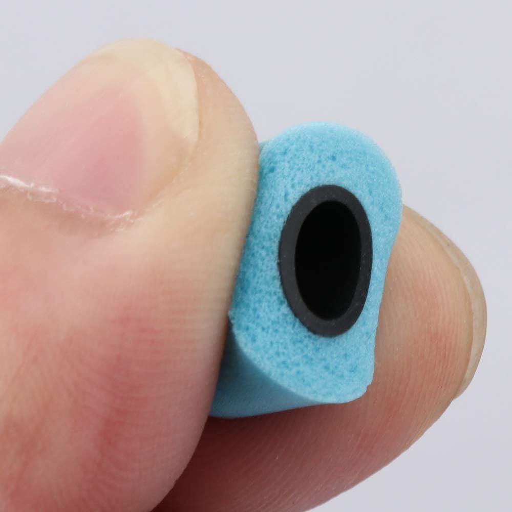 TINHIFI Blue Soft Memory Foam Upgrade Replacement Eartips for IEM Earphones 3 Pairs Mixed Size Set