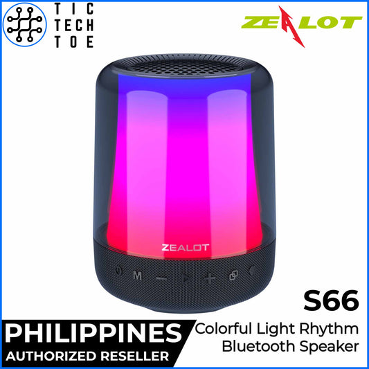 Zealot S66 Colorful Party RGB Light Portable Mini Bluetooth Speaker