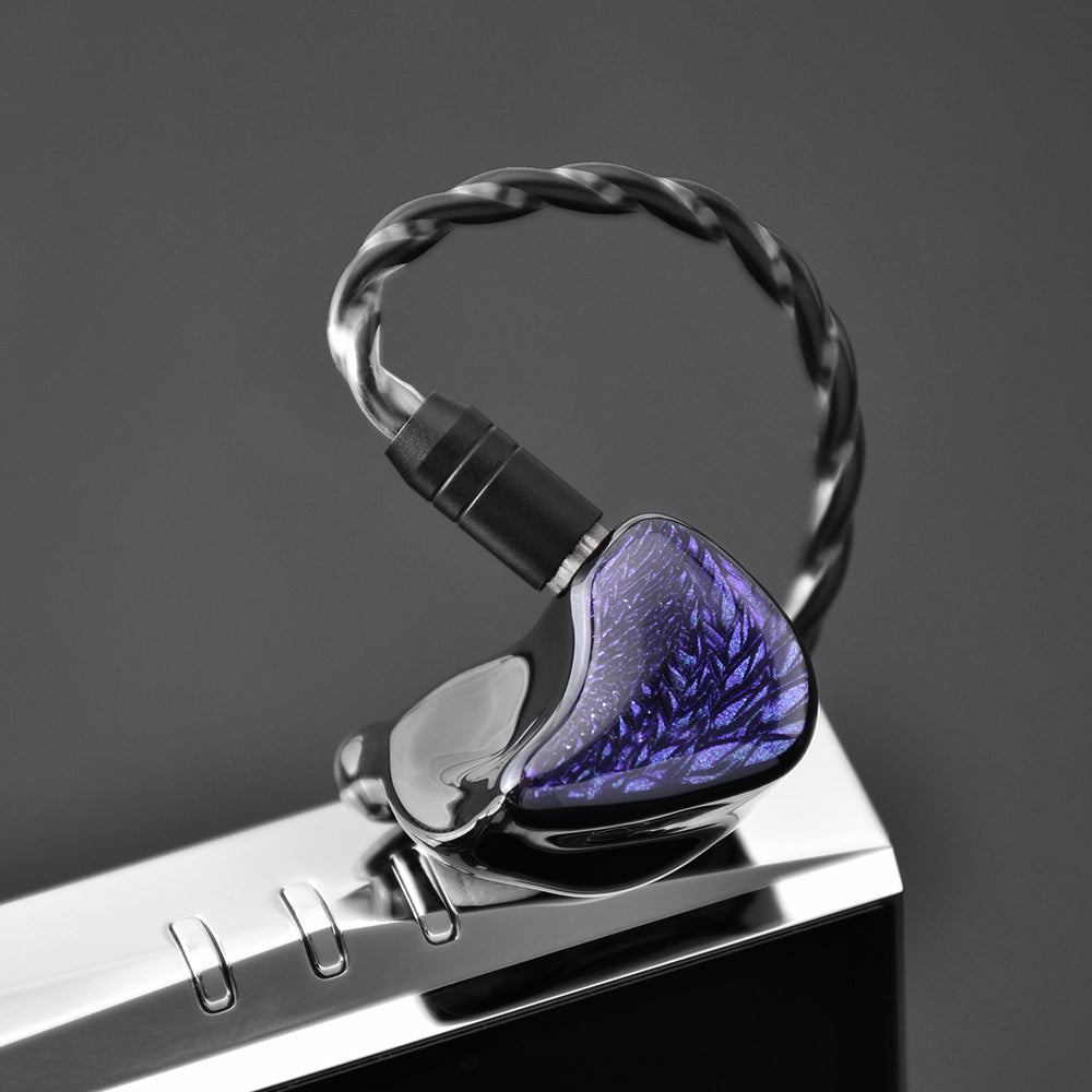 Kinera Celest Wyvern Black HiFi IEM Dynamic Driver Earphones Wired Detachable Cable 3.5mm/USB-C Mic