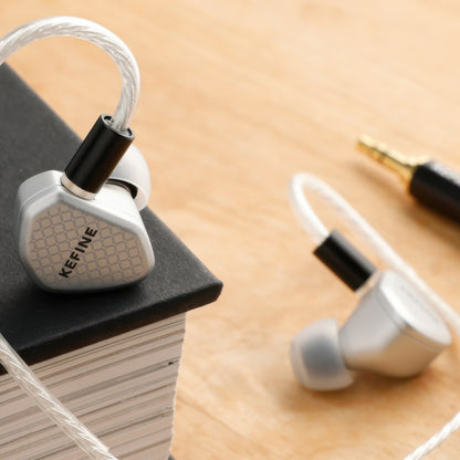 Kefine Klean SV Dynamic Driver Adjustable Tuning Nozzle Metal Shell Wired In-Ear Monitor Earphones