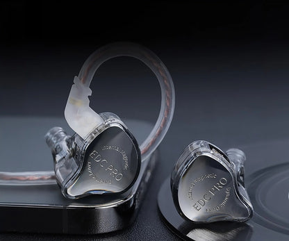 KZ EDC Pro Dynamic Audio Driver Lightweight In-Ear Monitor Detachable Wired Cable Earphones with Mic