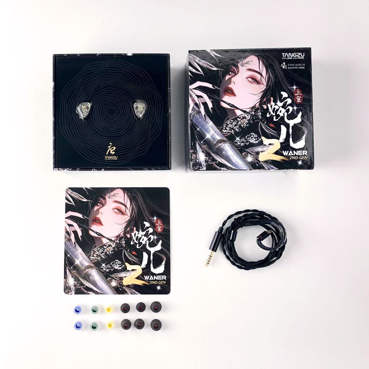 Tangzu Wan'er SG 2 II Dynamic Driver HiFi Detachable Cable IEM In-Ear USB-C Earphones with Mic