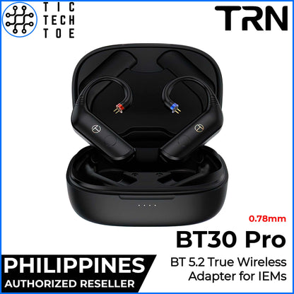 TRN BT30 Pro TWS True Wireless Charging Sweatproof Bluetooth 5.2 Upgrade Module for IEM Earphones