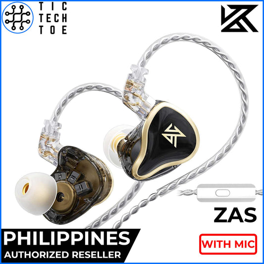 KZ ZAS 16 Driver Hybrid HiFi Earphones with Mic