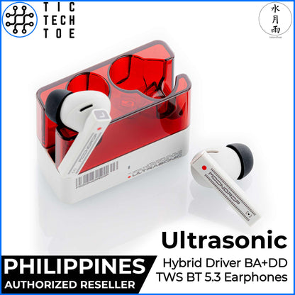 Moondrop Ultrasonic Hybrid Audio Driver ANC True Wireless Bluetooth 5.3 Low Latency IEM Earphones