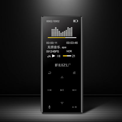 RUIZU D29 Touch Control MP3 Player Wireless BT 5.0/Wired 3.5mm Built-In Memory Portable Audio DAP