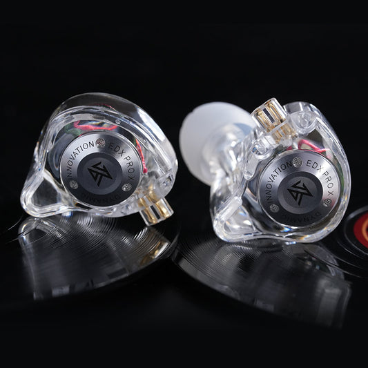 KZ EDX Pro X Upgraded Dynamic Driver Earphones Detachable Wired Cable IEM with Mic and Music Control
