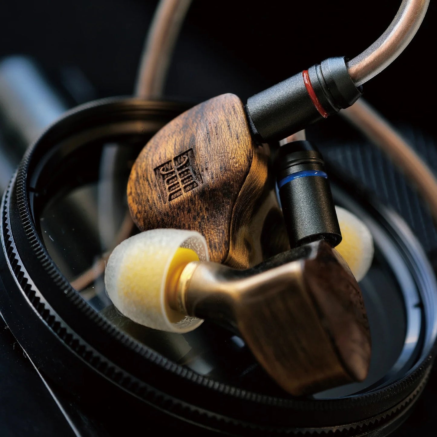 Tangzu FUDU Verse 2 II Hybrid 1DD+2BA Driver In-Ear Ebony Brass Shell Detachable Cable DUFU Earphone