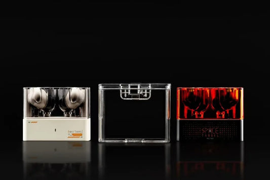 Moondrop Space Travel Clear Hard Case 1 / 2 / Ultra Portable Magnetic Protective Shell for TWS IEM