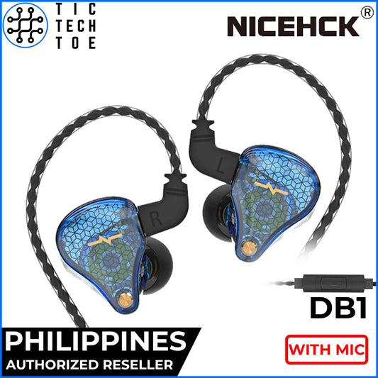 NiceHCK DB1 Fiber Composite Dynamic Driver Earphones with Mic