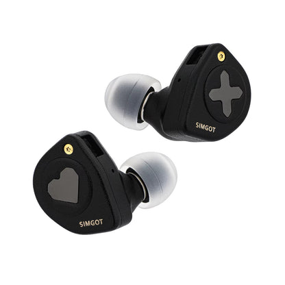 SIMGOT x HBB EW300 Triple Hybrid DD+PZT+Planar Driver Metal Shell Detachable Cable In-Ear Earphones