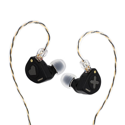 SIMGOT x HBB EW300 Triple Hybrid DD+PZT+Planar Driver Metal Shell Detachable Cable In-Ear Earphones